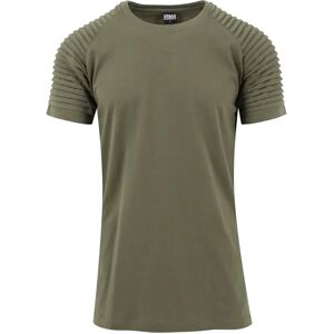 Urban Classics T-shirt Urban Classic pleat raglan Vert M Urban Classics T-shirt Urban Classic pleat raglan Vert M