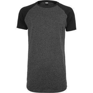 Urban Classics T-shirt urban classic vorm raglan lang Marron S Urban Classics T-shirt urban classic vorm raglan lang Marron S