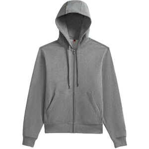 Wilson XS unisex tennissweatshirt - Met volledige rits hoodie - Grijs Wilson XS unisex tennissweatshirt - Met volledige rits hoodie - Grijs