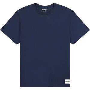 T-shirt Wrangler Solid Bleu M T-shirt Wrangler Solid Bleu M