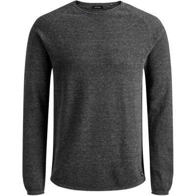 Trui met ronde hals Jack & Jones Hill Grijs XL Trui met ronde hals Jack & Jones Hill Grijs XL
