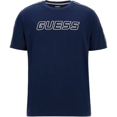 T-shirt Guess Arlo Blauw XS T-shirt Guess Arlo Blauw XS