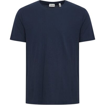 solid SDrock - Heren T-shirt Blauw - Casual solid SDrock - Heren T-shirt Blauw - Casual