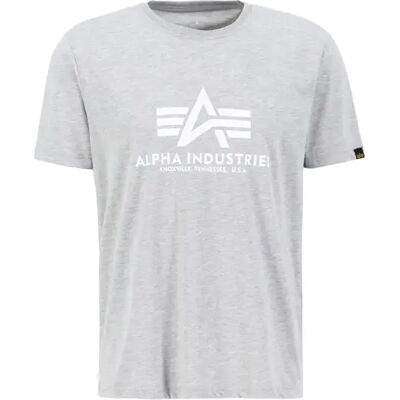 T-shirt Alpha Industries Basic Gris M T-shirt Alpha Industries Basic Gris M