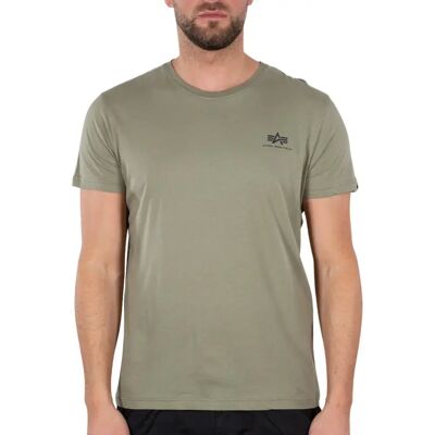 T-shirt Alpha Industries Backprint Vert S T-shirt Alpha Industries Backprint Vert S