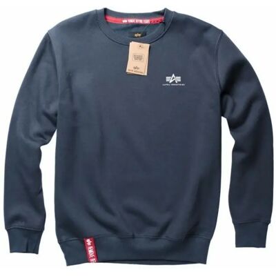 Zweet Alpha Industries Basic Small Logo Bleu S Zweet Alpha Industries Basic Small Logo Bleu S