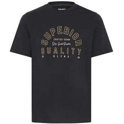 T-shirt Blend Ido High Density Noir M T-shirt Blend Ido High Density Noir M