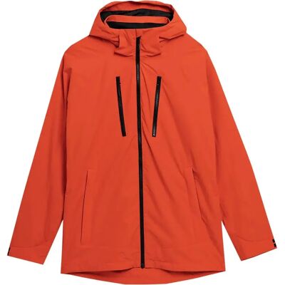 4F Heren Oranje All-Season Jas - Waterdicht, Ademend, Lichtgewicht 4F Heren Oranje All-Season Jas - Waterdicht, Ademend, Lichtgewicht