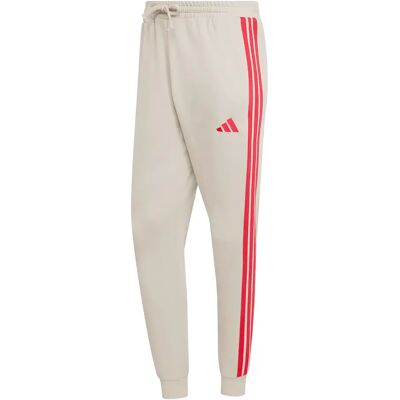 Broek adidas Essentials 3-Stripes French Terry Beige L Broek adidas Essentials 3-Stripes French Terry Beige L