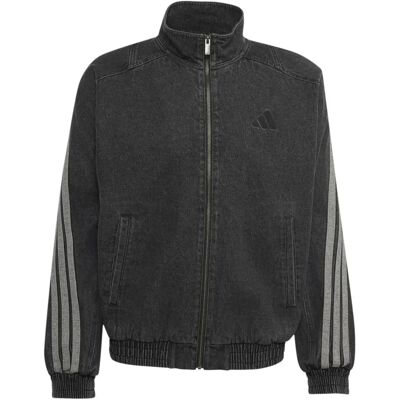 Denim Trainingsjas Met Een Ruime Pasvorm adidas Stadium Noir L Denim Trainingsjas Met Een Ruime Pasvorm adidas Stadium Noir L