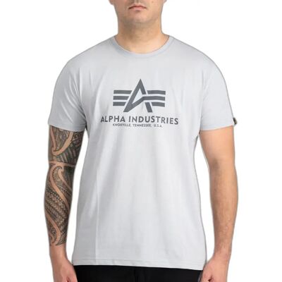 T-shirt Alpha Industries Basic Gris M T-shirt Alpha Industries Basic Gris M