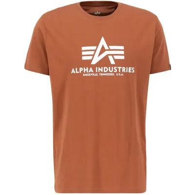 T-shirt Alpha Industries Basic Marron M T-shirt Alpha Industries Basic Marron M