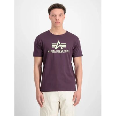T-shirt Alpha Industries Basic Violet S T-shirt Alpha Industries Basic Violet S