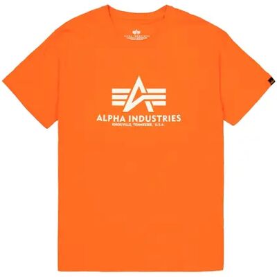 T-shirt Alpha Industries Basic Orange L T-shirt Alpha Industries Basic Orange L