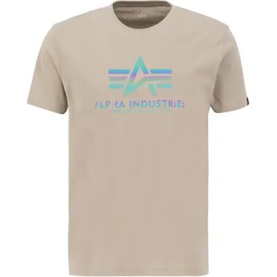 T-shirt Alpha Industries Basic Rainbow Ref. Beige S T-shirt Alpha Industries Basic Rainbow Ref. Beige S