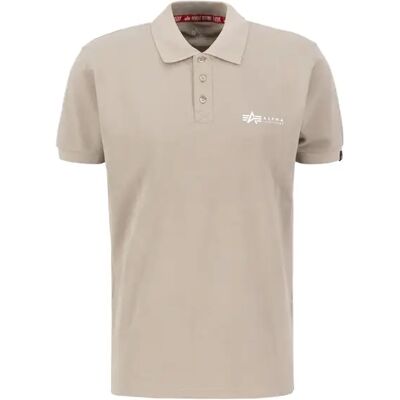 Polo Alpha Industries Basic SL Beige M Polo Alpha Industries Basic SL Beige M