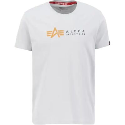T-shirt Alpha Industries Label Gris 2XL T-shirt Alpha Industries Label Gris 2XL