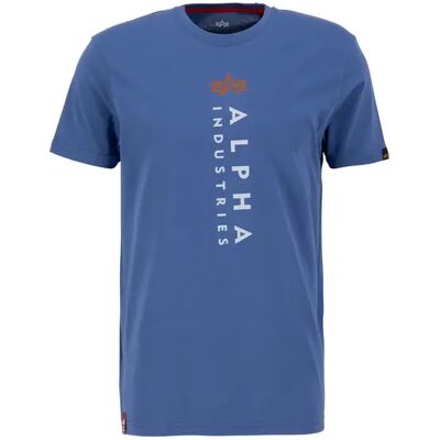 T-shirt Alpha Industries R Print Bleu S T-shirt Alpha Industries R Print Bleu S