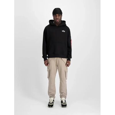 Hoodie Alpha Industries Signature BP Noir M Hoodie Alpha Industries Signature BP Noir M
