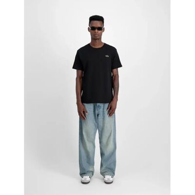 T-shirt met klein logo Alpha Industries 3D Noir L T-shirt met klein logo Alpha Industries 3D Noir L