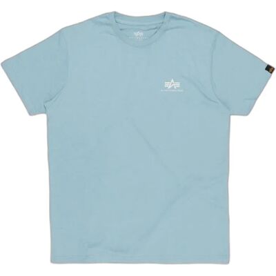 T-shirt klein logo Alpha Industries Basic Gris XL T-shirt klein logo Alpha Industries Basic Gris XL