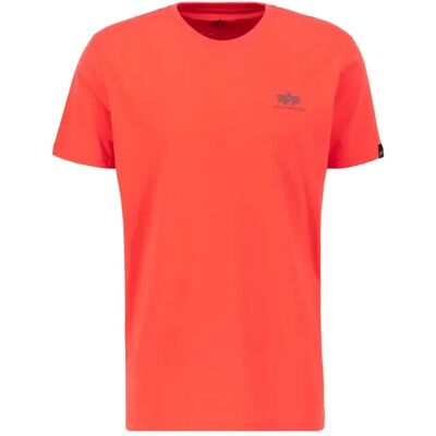 T-shirt Alpha Industries Basic Small Logo Rouge L T-shirt Alpha Industries Basic Small Logo Rouge L