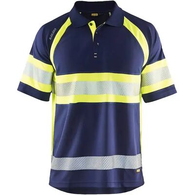 Hoge zichtbaarheid anti-uv polo Blaklader Bleu 4XL Hoge zichtbaarheid anti-uv polo Blaklader Bleu 4XL