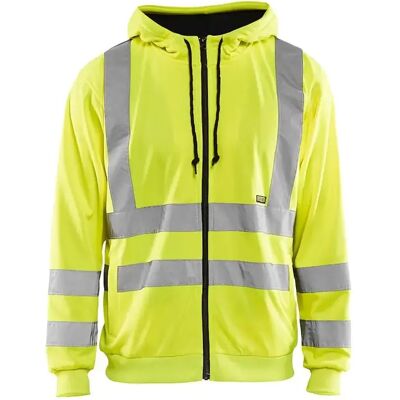 Zichtbare zip-up hoodie Blaklader Jaune 2XL Zichtbare zip-up hoodie Blaklader Jaune 2XL