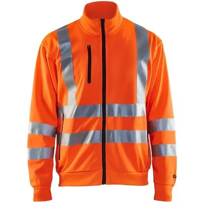 Zichtbaar sweatshirt met rits Blaklader Orange 4XL Zichtbaar sweatshirt met rits Blaklader Orange 4XL