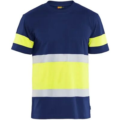 T-shirt met hoge zichtbaarheid Blaklader Bleu L T-shirt met hoge zichtbaarheid Blaklader Bleu L