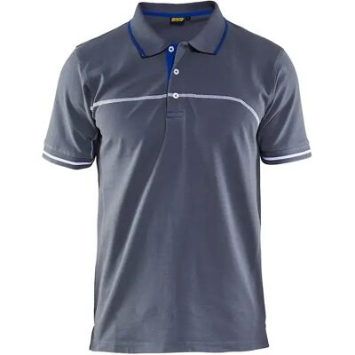 Tweekleurig poloshirt Blaklader Gris 4XL Tweekleurig poloshirt Blaklader Gris 4XL