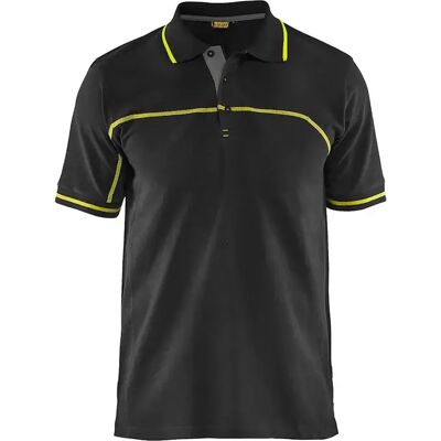 Tweekleurig poloshirt Blaklader Noir 2XL Tweekleurig poloshirt Blaklader Noir 2XL