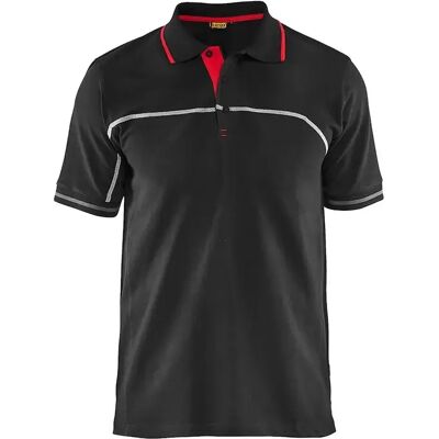Tweekleurig poloshirt Blaklader Noir XL Tweekleurig poloshirt Blaklader Noir XL