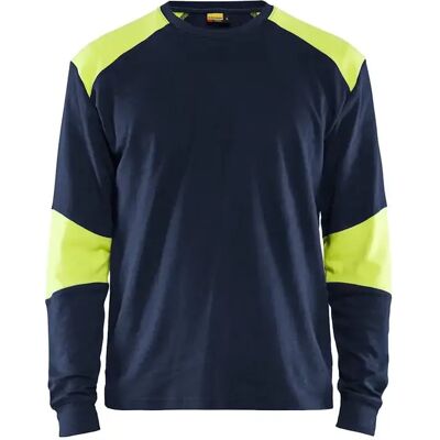 Inherent vlamvertragend T-shirt met lange mouwen Blaklader Bleu 3XL Inherent vlamvertragend T-shirt met lange mouwen Blaklader Bleu 3XL