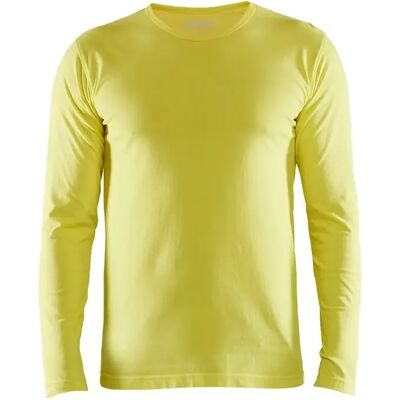 T-shirt met lange mouwen Blaklader Jaune 3XL T-shirt met lange mouwen Blaklader Jaune 3XL