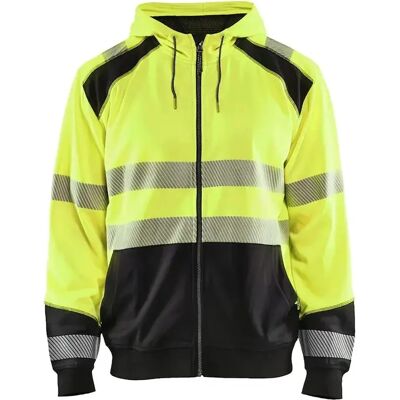 Zichtbare zip-up hoodie Blaklader Jaune 2XL Zichtbare zip-up hoodie Blaklader Jaune 2XL