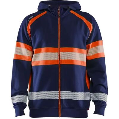 Zichtbaar sweatshirt met capuchon Blaklader Bleu 3XL Zichtbaar sweatshirt met capuchon Blaklader Bleu 3XL