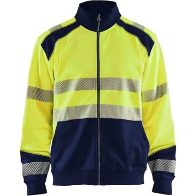 Zichtbaar sweatshirt met rits Blaklader Jaune M Zichtbaar sweatshirt met rits Blaklader Jaune M