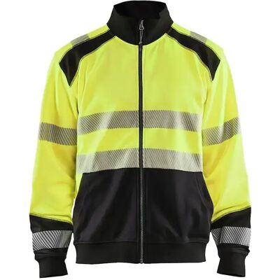 Zichtbaar sweatshirt met rits Blaklader Jaune M Zichtbaar sweatshirt met rits Blaklader Jaune M