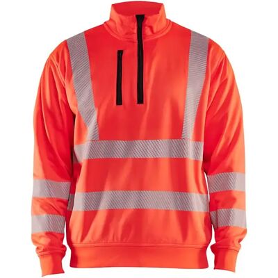 Zichtbaar sweatshirt met rits Blaklader Rouge 2XL Zichtbaar sweatshirt met rits Blaklader Rouge 2XL