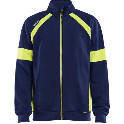 Zichtbaar sweatshirt met rits Blaklader Bleu 2XL Zichtbaar sweatshirt met rits Blaklader Bleu 2XL