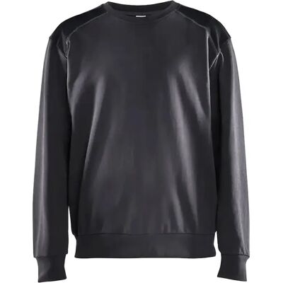 Tweekleurig sweatshirt met ronde hals Blaklader Gris L Tweekleurig sweatshirt met ronde hals Blaklader Gris L