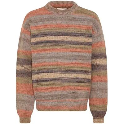 Trui Blend Birger Stripe Gris XL Trui Blend Birger Stripe Gris XL