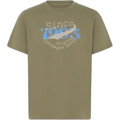 Logo T-shirt Blend BHKALMAR Vert M Logo T-shirt Blend BHKALMAR Vert M