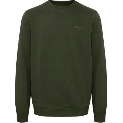Sweater met ronde hals Blend Downton Regular fit Vert S Sweater met ronde hals Blend Downton Regular fit Vert S