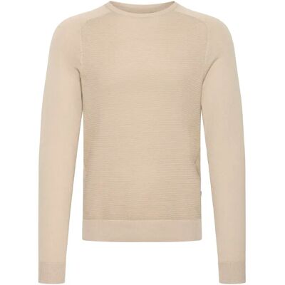 Trui met ronde hals Blend daniel Beige L Trui met ronde hals Blend daniel Beige L