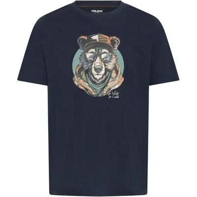 T-shirt regular fit Blend Kiam Bleu S T-shirt regular fit Blend Kiam Bleu S