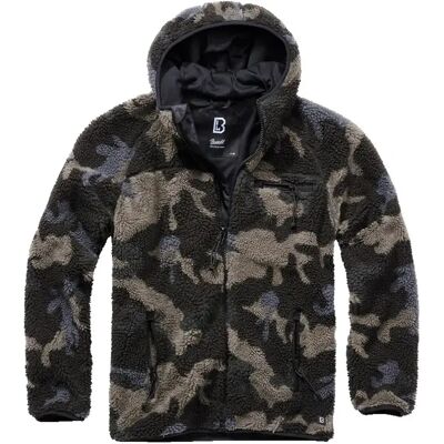 Ziphoodie Brandit Teddy Vert 6XL Ziphoodie Brandit Teddy Vert 6XL