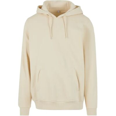 Build Your Brand Heavy Hoody - Unisex Beige 4XL Build Your Brand Heavy Hoody - Unisex Beige 4XL