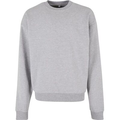Build Your Brand BY205 Sweatshirt - Oversized Heavy Cotton Grijs Build Your Brand BY205 Sweatshirt - Oversized Heavy Cotton Grijs